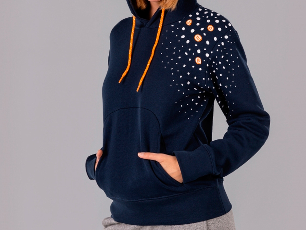 Jома SUDADERA CAPUCHA LUNE MARINO MUJER  Джемпер женский 900893.331
